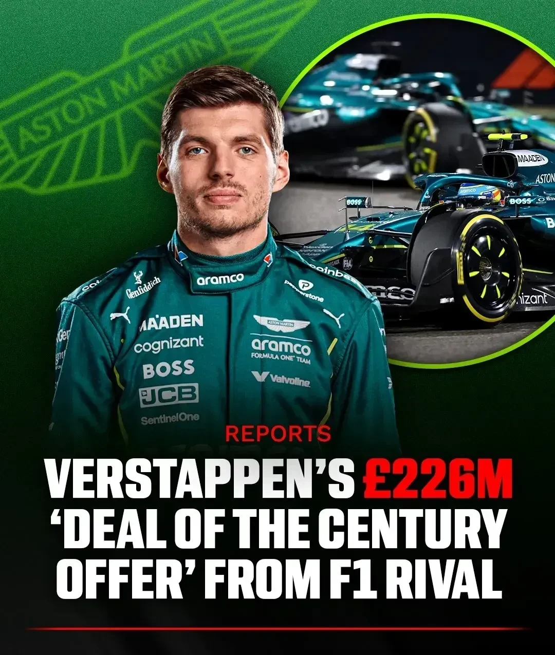 阿斯顿马丁鏖战法拉利，维斯塔潘状态火热